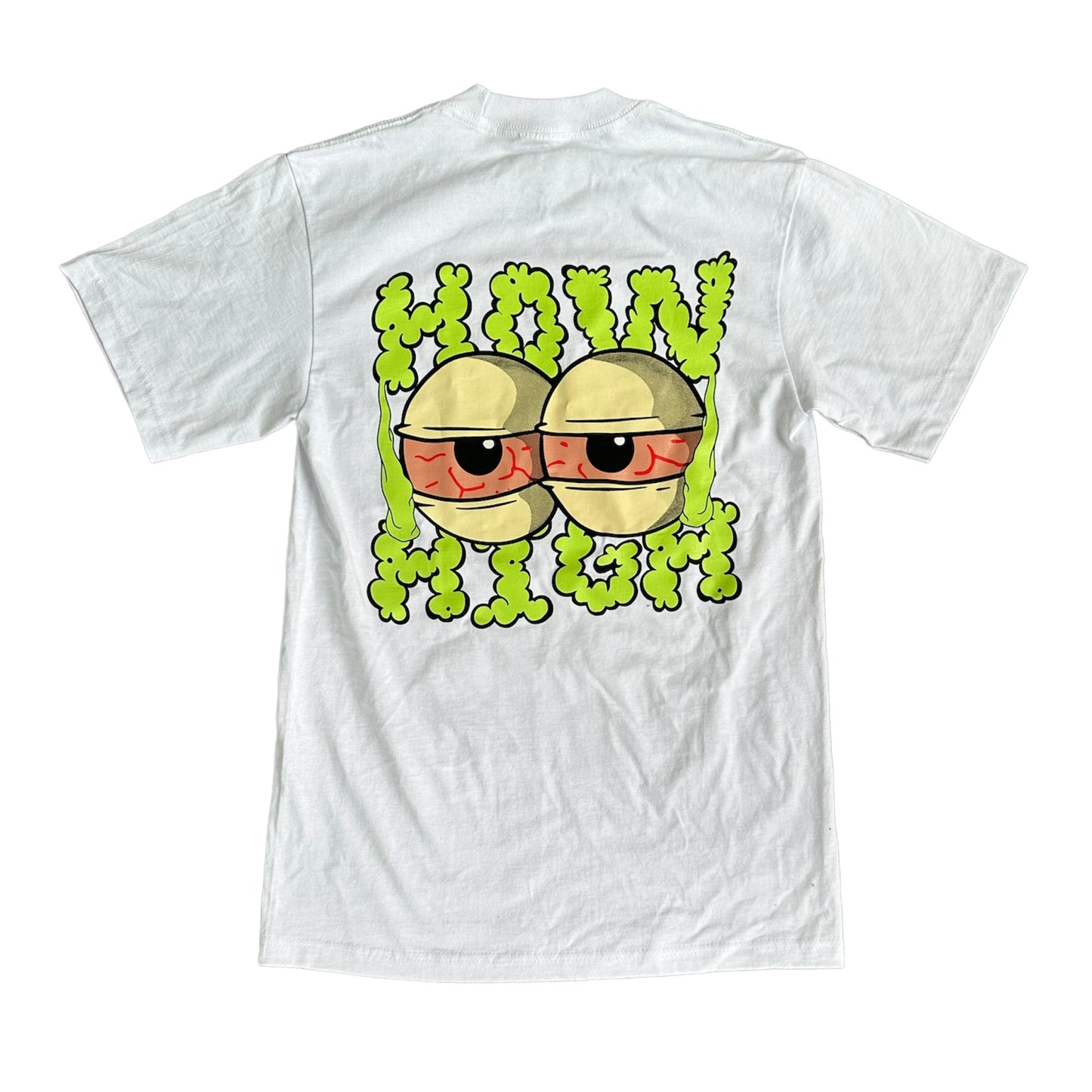 HOW HIGH WHITE TEE