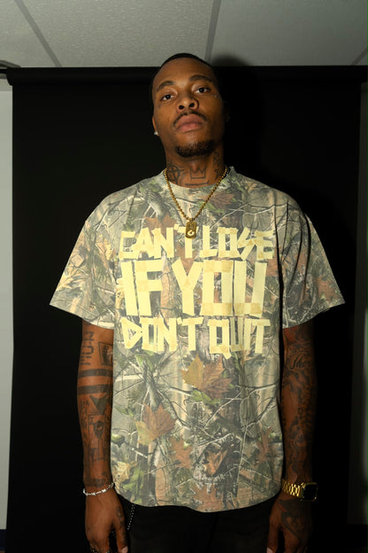 MESSAGE TEE - CAMO