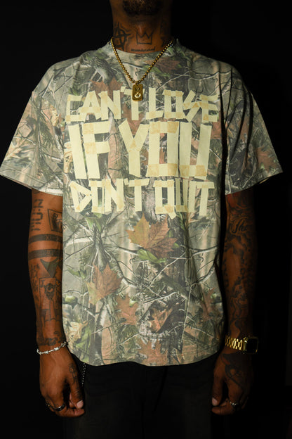 MESSAGE TEE - CAMO