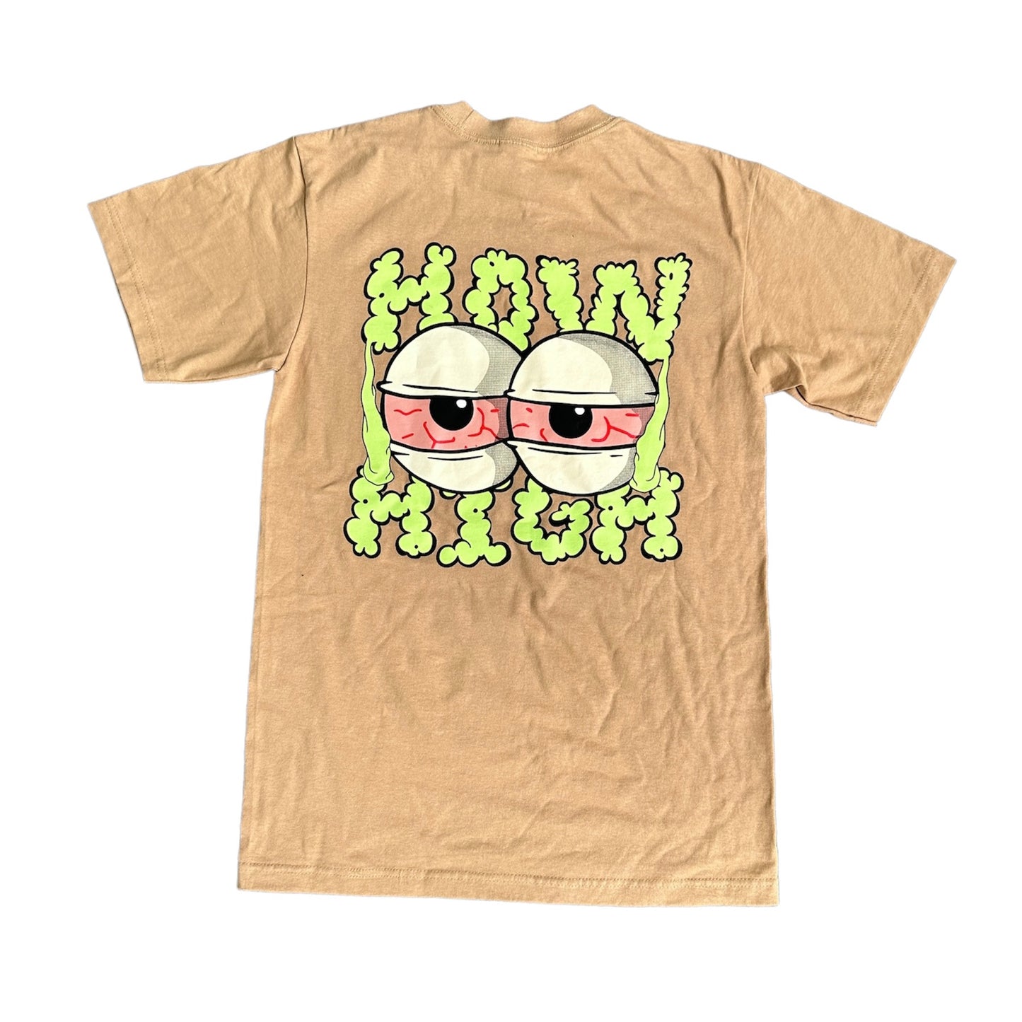 HOW HIGH KHAKI TEE