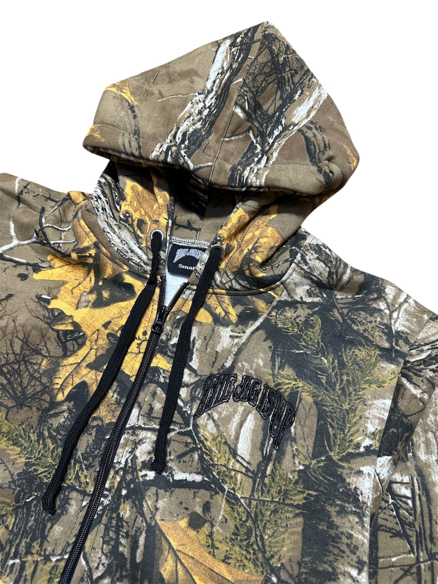 JUNGLE CAMO ZIP UP HOODIE