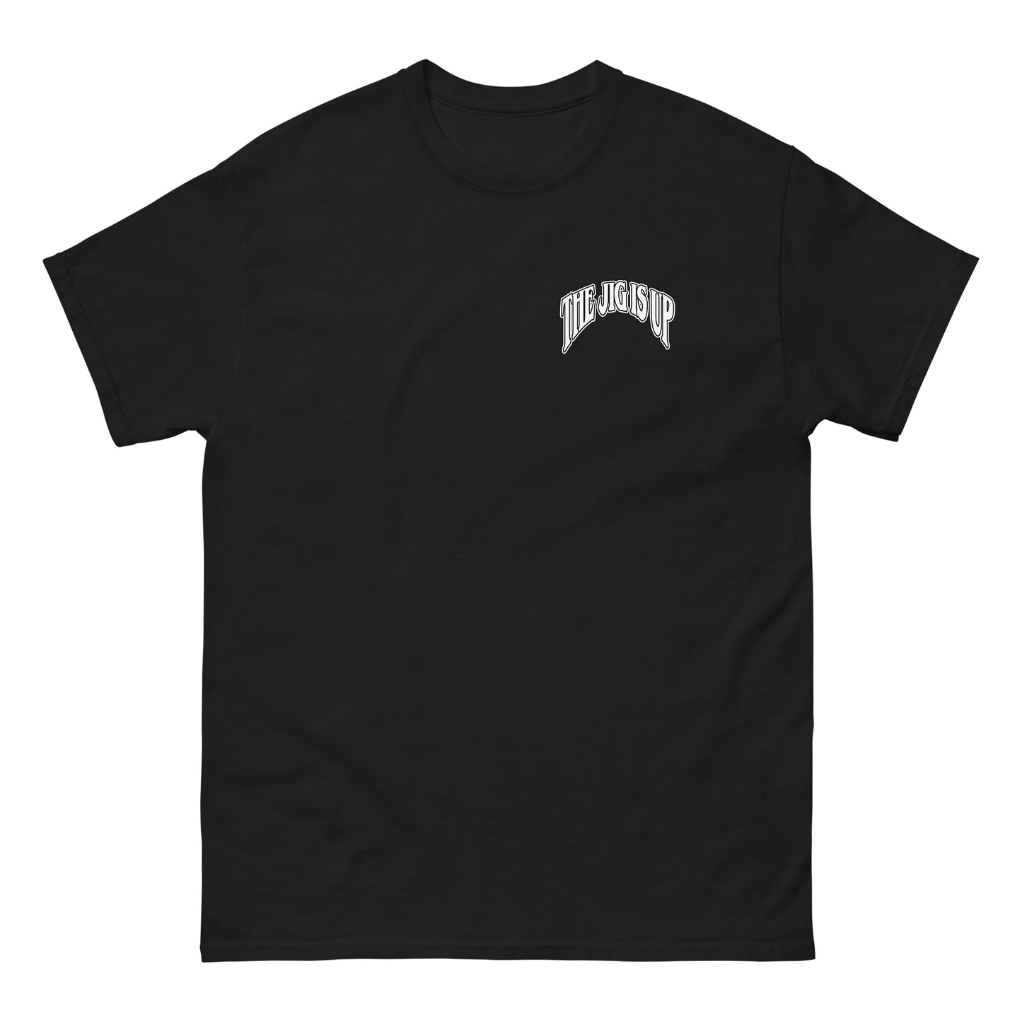 STAPLE BLACK TEE (LEFT CHEST)